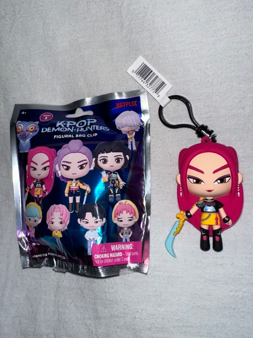 KPop Demon Hunters Figural Bag Clip Keychain - Mira (Series 1)